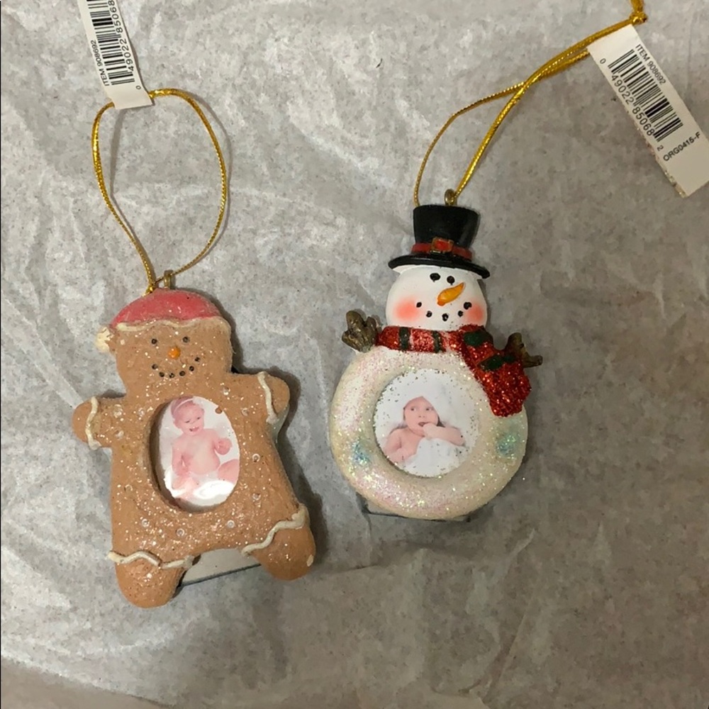 NWT baby’s first ornaments